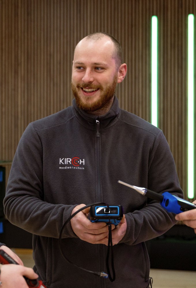 KIRCH Medientechnik – dein Partner für Ton, Licht, Konferenztechnik, Displays uns mehr bei Wittlich und Trier